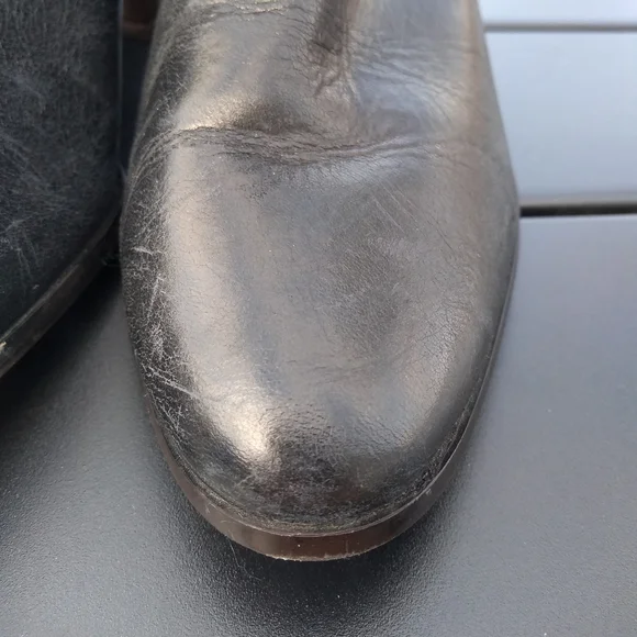 Women's Calvin Klein Black Chunky Block Heel Felda Booties, Size 6, Ankl… - Picture 12 of 16